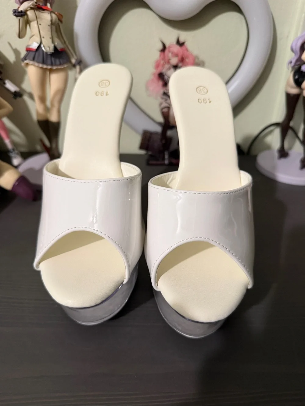 White Women’s high heels